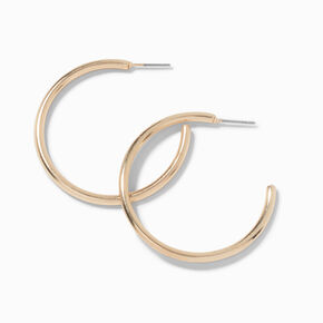 Gold-tone 20MM Tubular Hoop Earrings,