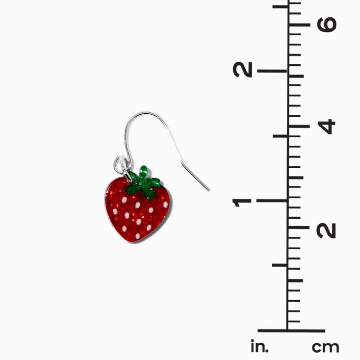 Acrylic Fruit 0.5&quot; Drop Earrings - 3 Pack ,