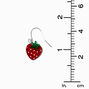 Acrylic Fruit 0.5&quot; Drop Earrings - 3 Pack ,