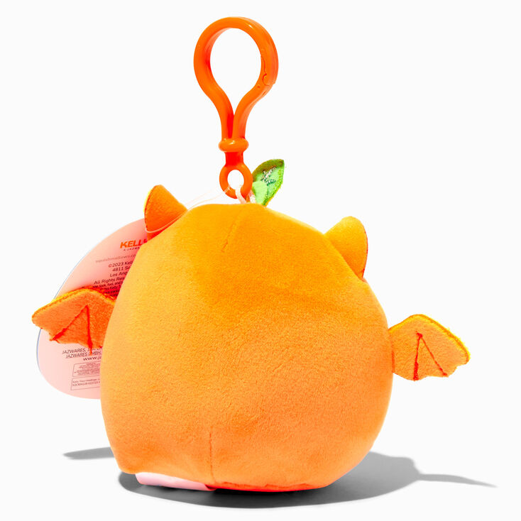 Squishmallows&trade; Claire&#39;s Exclusive 3.5&quot; Blacklight Barnet Plush Bag Clip,