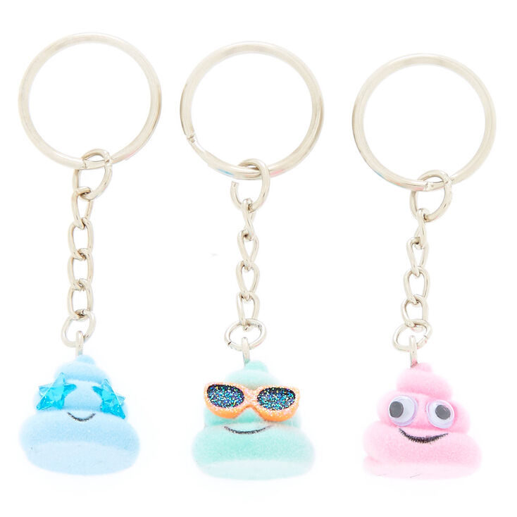 Best Friends Summer Poo Keychains - 3 Pack,