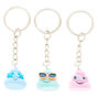 Best Friends Summer Poo Keychains - 3 Pack,