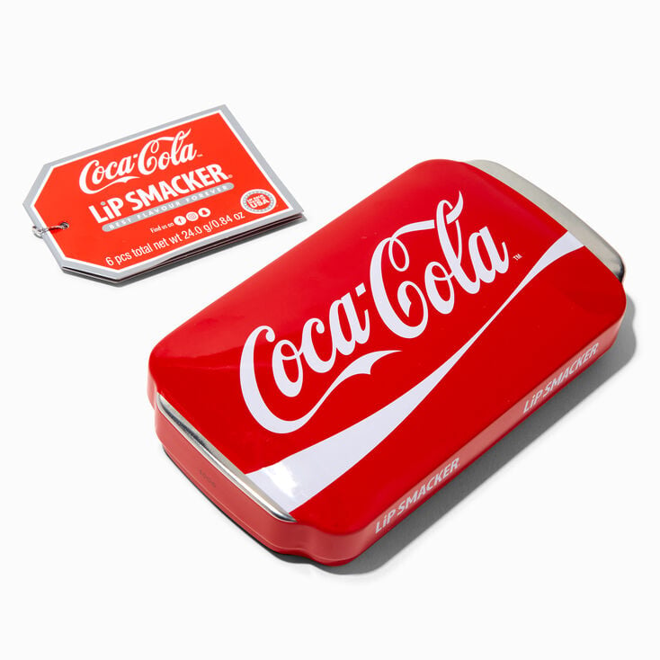 Lip Smacker&reg; Coca-Cola&trade; Lip Balm Set &amp;Tin - 6 Pack,