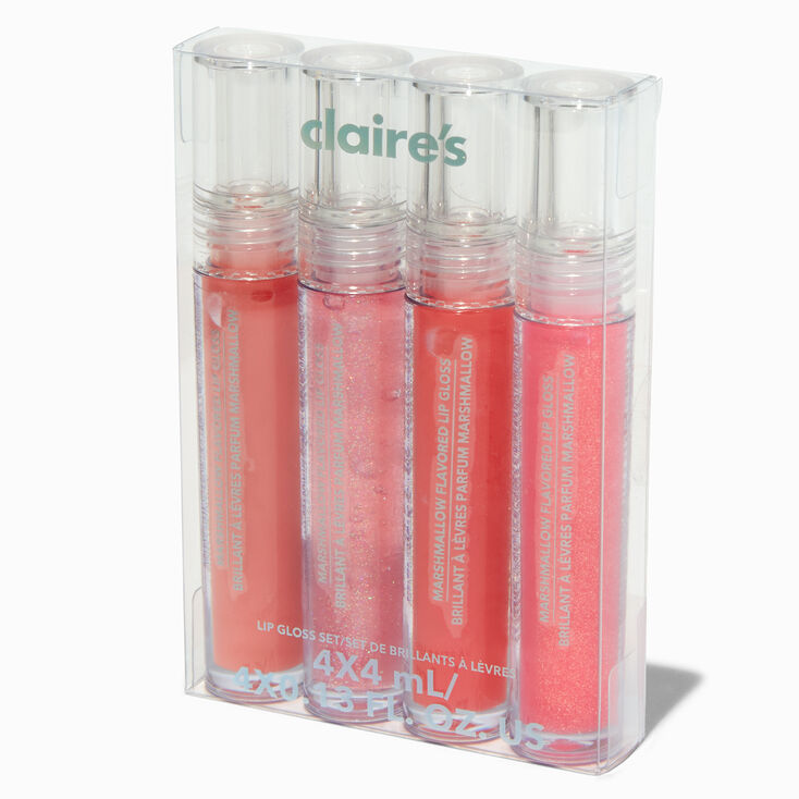 Gloss parfum&eacute;s &agrave; la p&ecirc;che - Lot de 4,