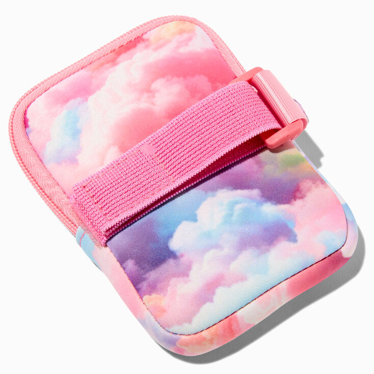 Pink Clouds Water Bottle Pouch,