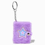 Lilac Star Mini Diary Keychain,