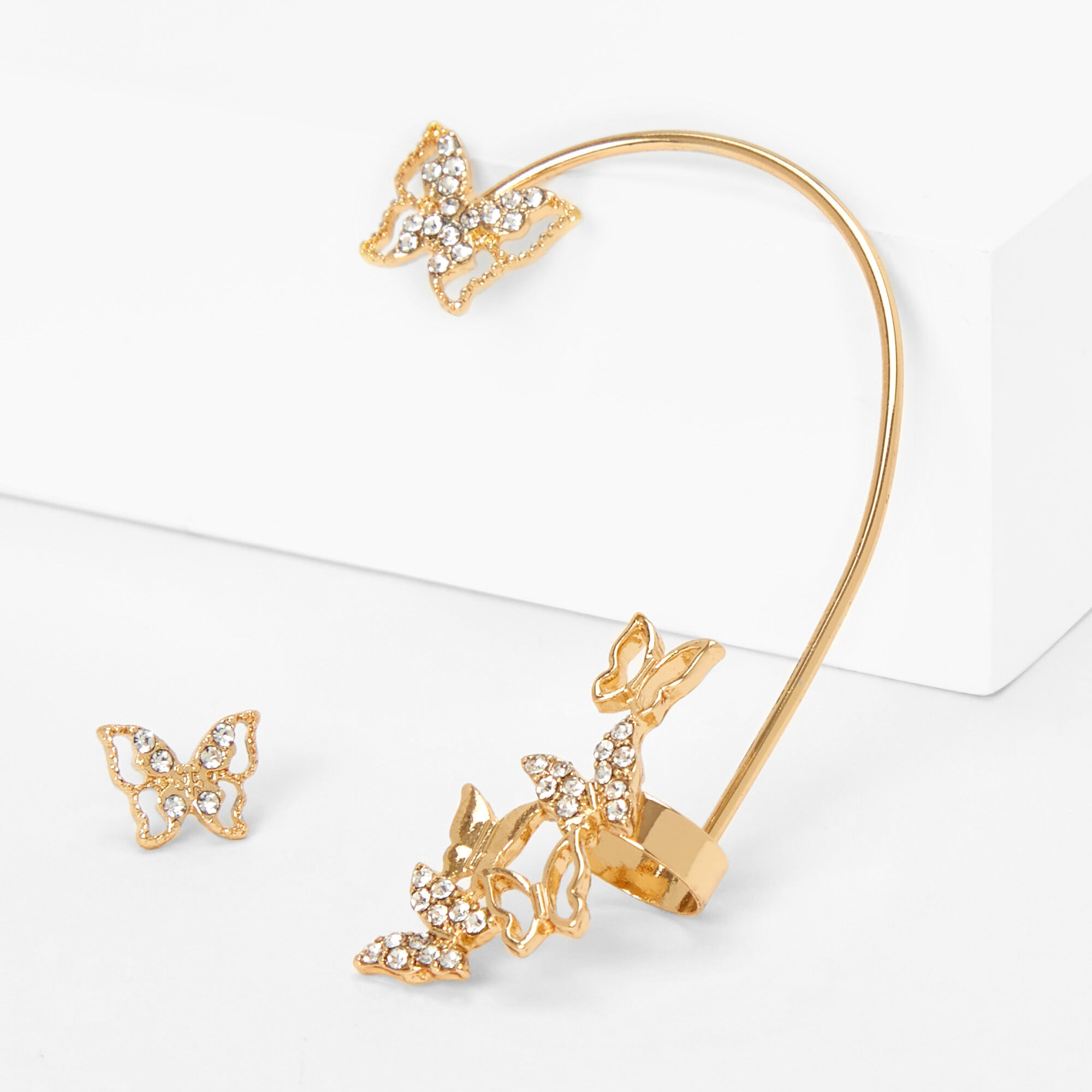 Butterfly new arrivals cuff earrings