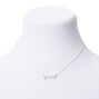 Silver Paris Pendant Necklace,