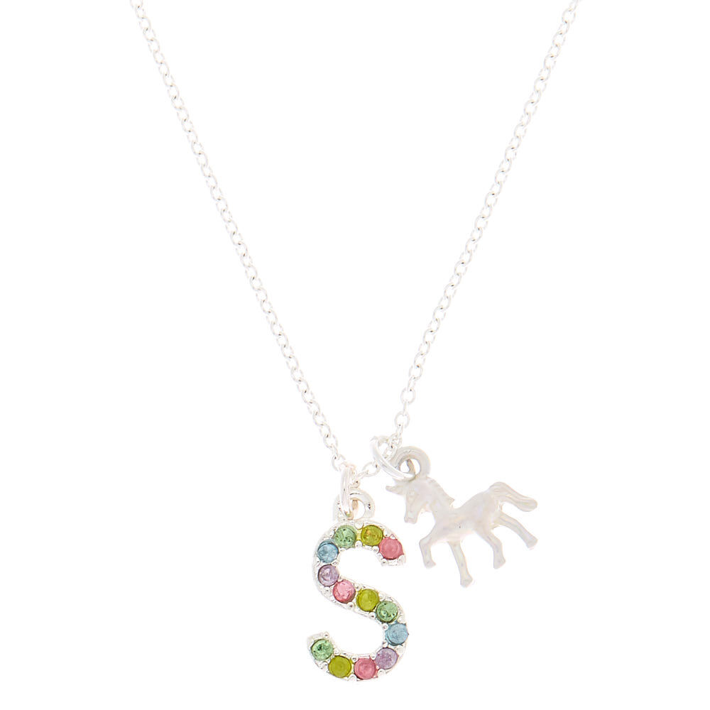 Claire's letter outlet necklace