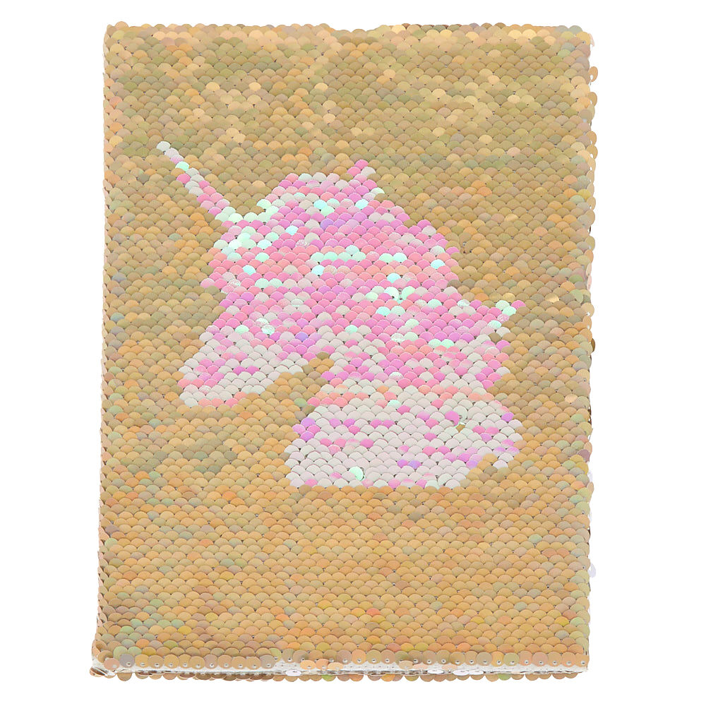 Journal intime licorne à sequins réversibles,