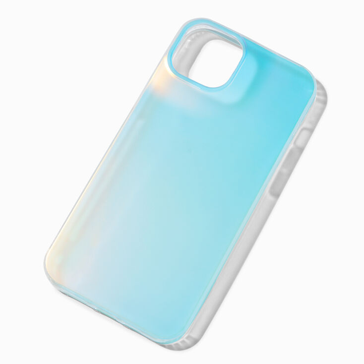 Clear Holographic Protective Phone Case - Fits iPhone&reg; 15 Plus,