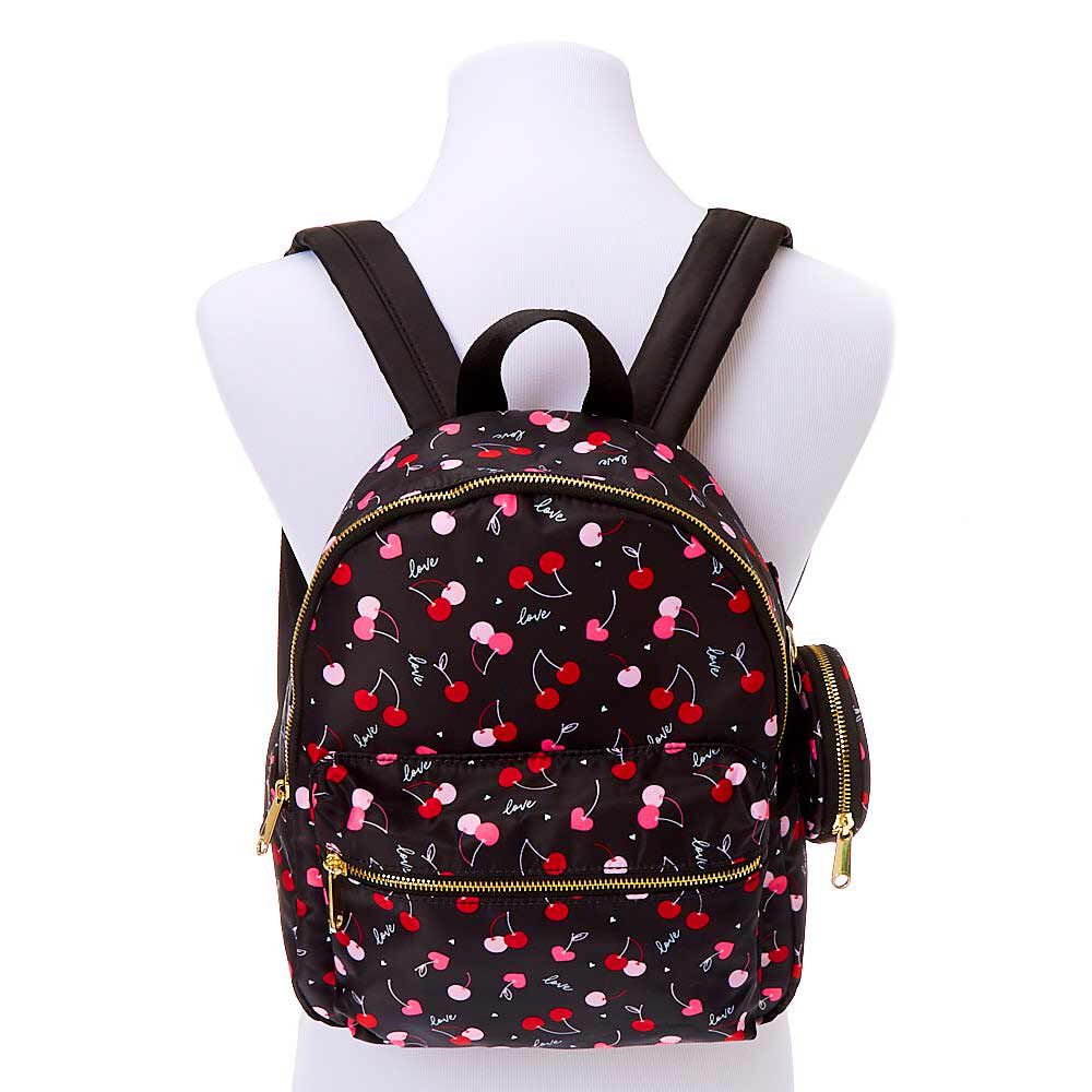 cherry mini backpack