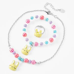 Claire&#39;s Club Bunny Jewellery Set - 3 Pack,