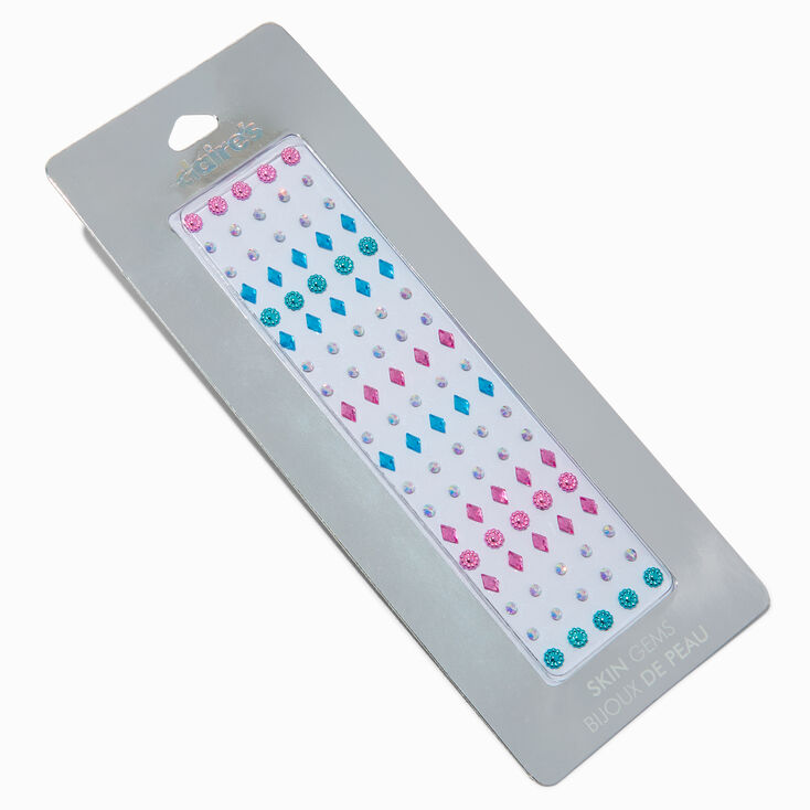 Pastel Flower Geometric Skin Gems - 100 Pack,