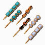 Turquoise Cowgirl Western Bobby Pins - 6 Pack,