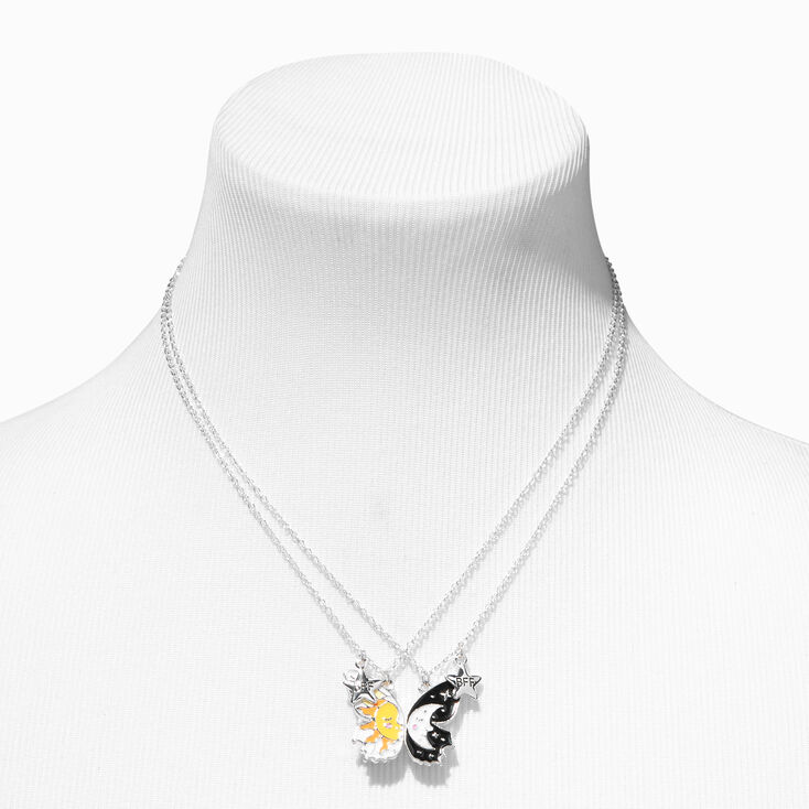 Silver Best Friend Butterfly Necklace Pack