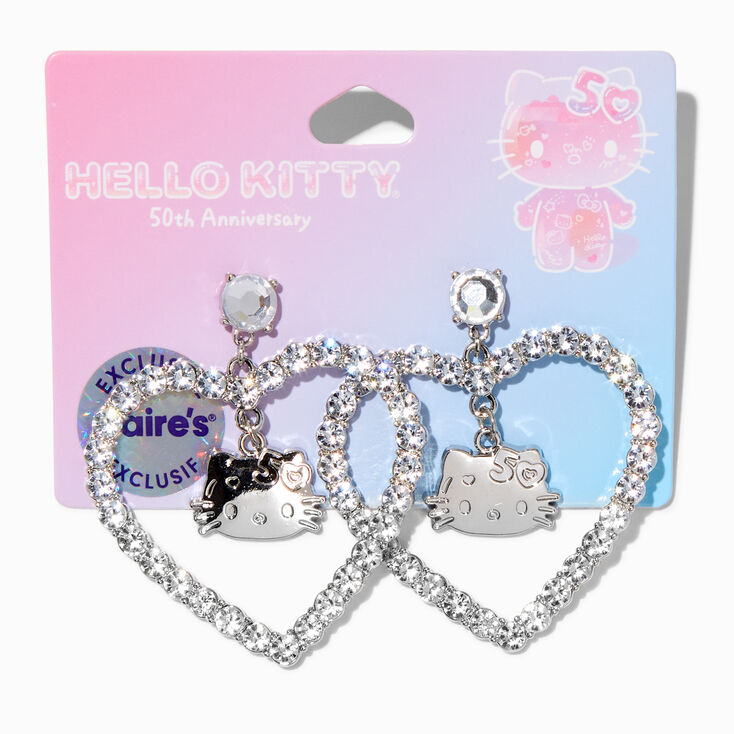 Hello Kitty&reg; 50th Anniversary Claire&#39;s Exclusive Drop Earrings,