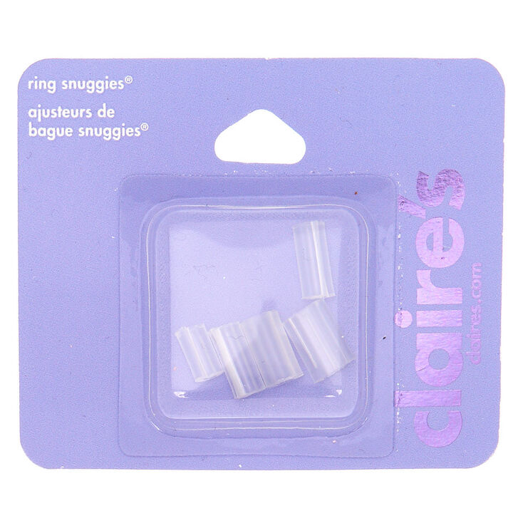 Snuggies pour bagues - Transparent, lot de 5,