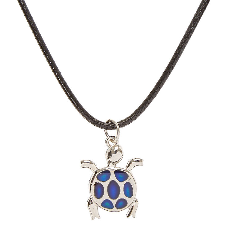 Mood Turtle Pendant Cord Necklace Claire S - Jewelry Pendant Cord Mood Turtle Pendant Cord Necklace Claire S - Jewelry Pendant Cord