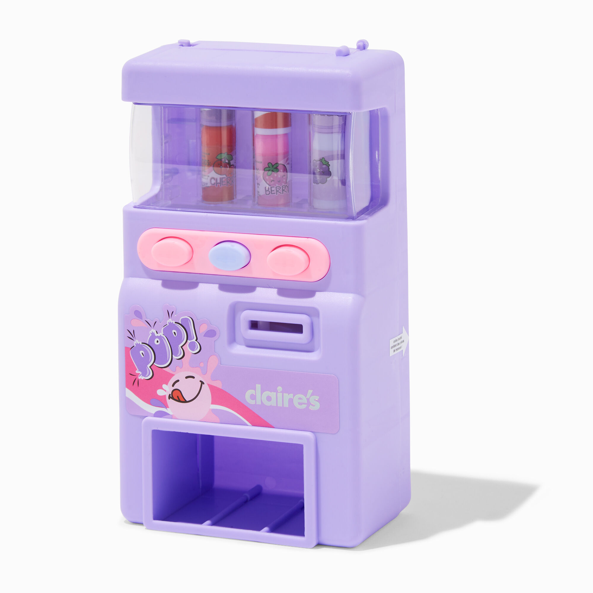 View Claires Sweets Vending Machine Lip Balm Set 10 Pack information