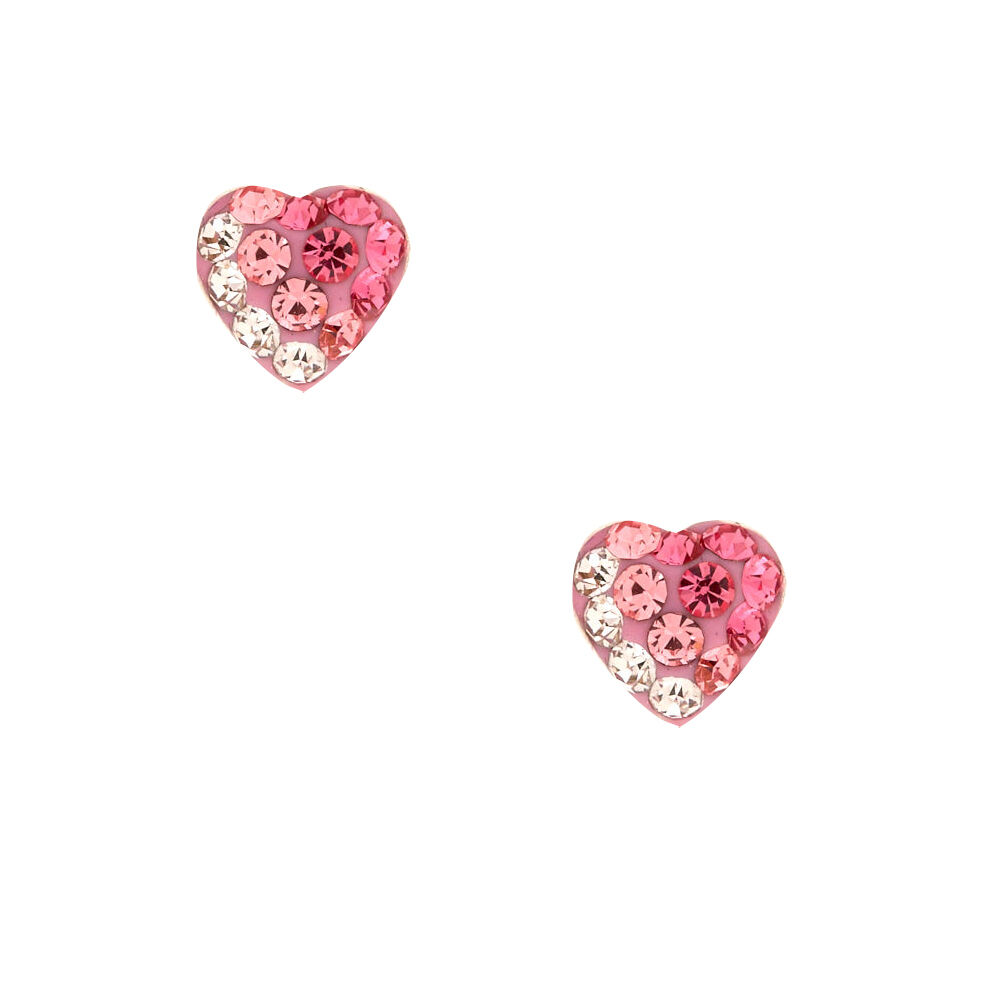 Claire's deals pink earrings