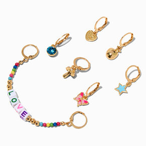 DIY &quot;Love&quot; Pink Shoelace Charm Kit,