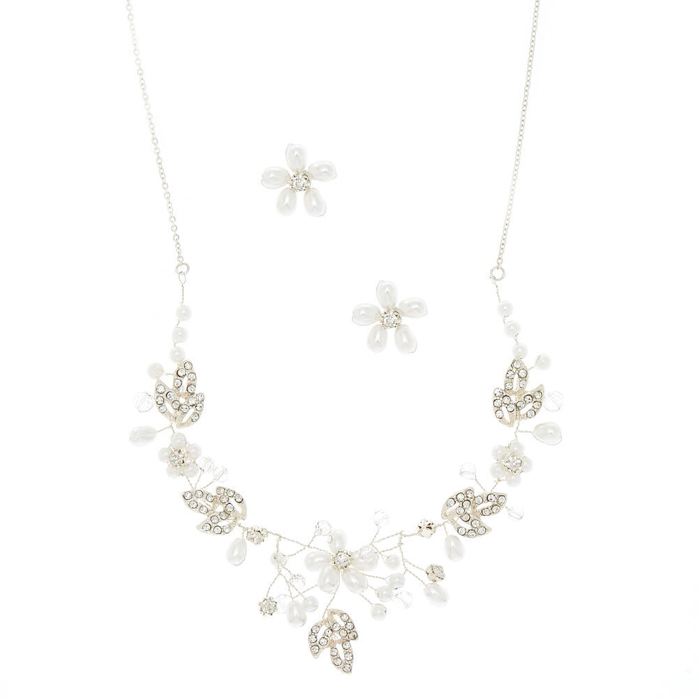 Pearl Floral Vine Jewellery Set - 2 Pack,