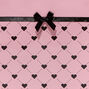 Large Pink Heart Quilted Gift Bag,