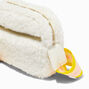 Cream Sherpa Crossbody Bag,