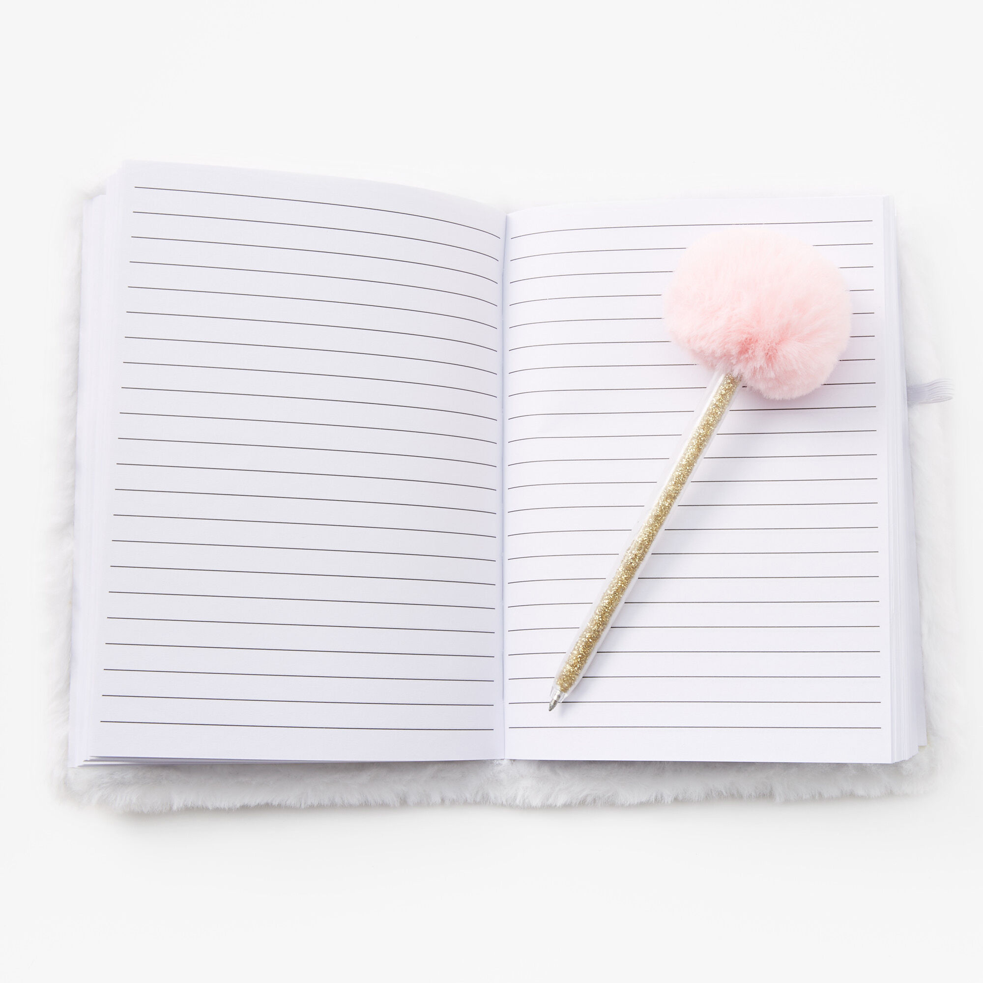 Easter Bunny Fuzzy Notebook & Pen Set,