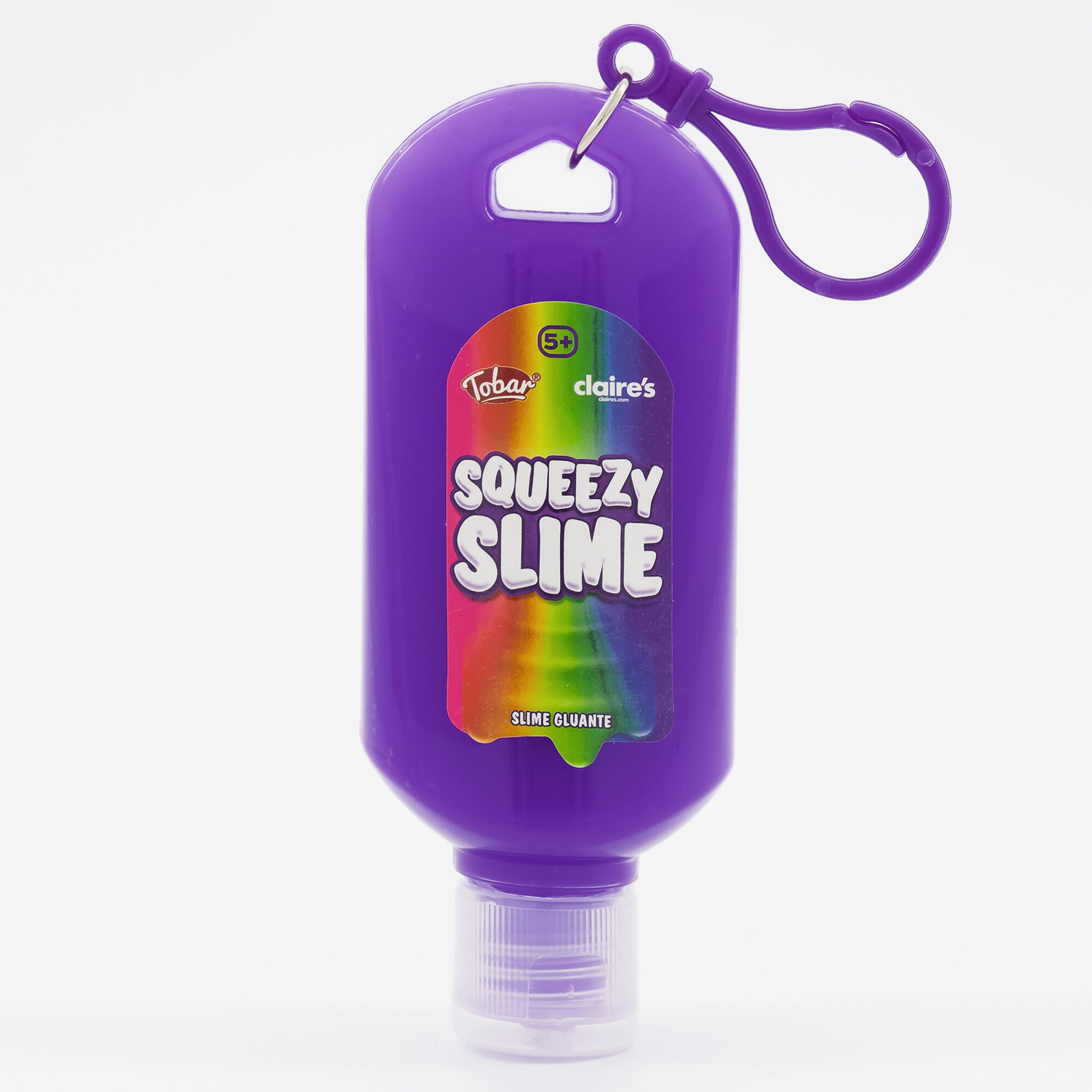 View Claires Tobar Squeezy Slime Keyring Styles Vary information