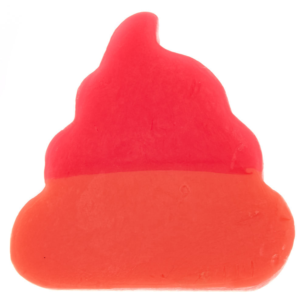 Savon de bain rose parfumé en forme de crotte donut,