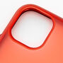 Coque de portable c&oelig;ur rouge givr&eacute; - Compatible avec iPhone 11,