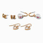 Boucles d&#39;oreilles vari&eacute;es sur le th&egrave;me du th&eacute; - Lot de 3,