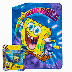 SpongeBob SquarePants&trade; Tie Dye Ready Silk Touch Throw &#40;ds&#41;,