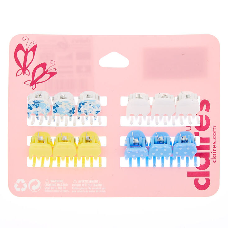 Claire's Lot de 12 mini pinces à cheveux du Club Claire's