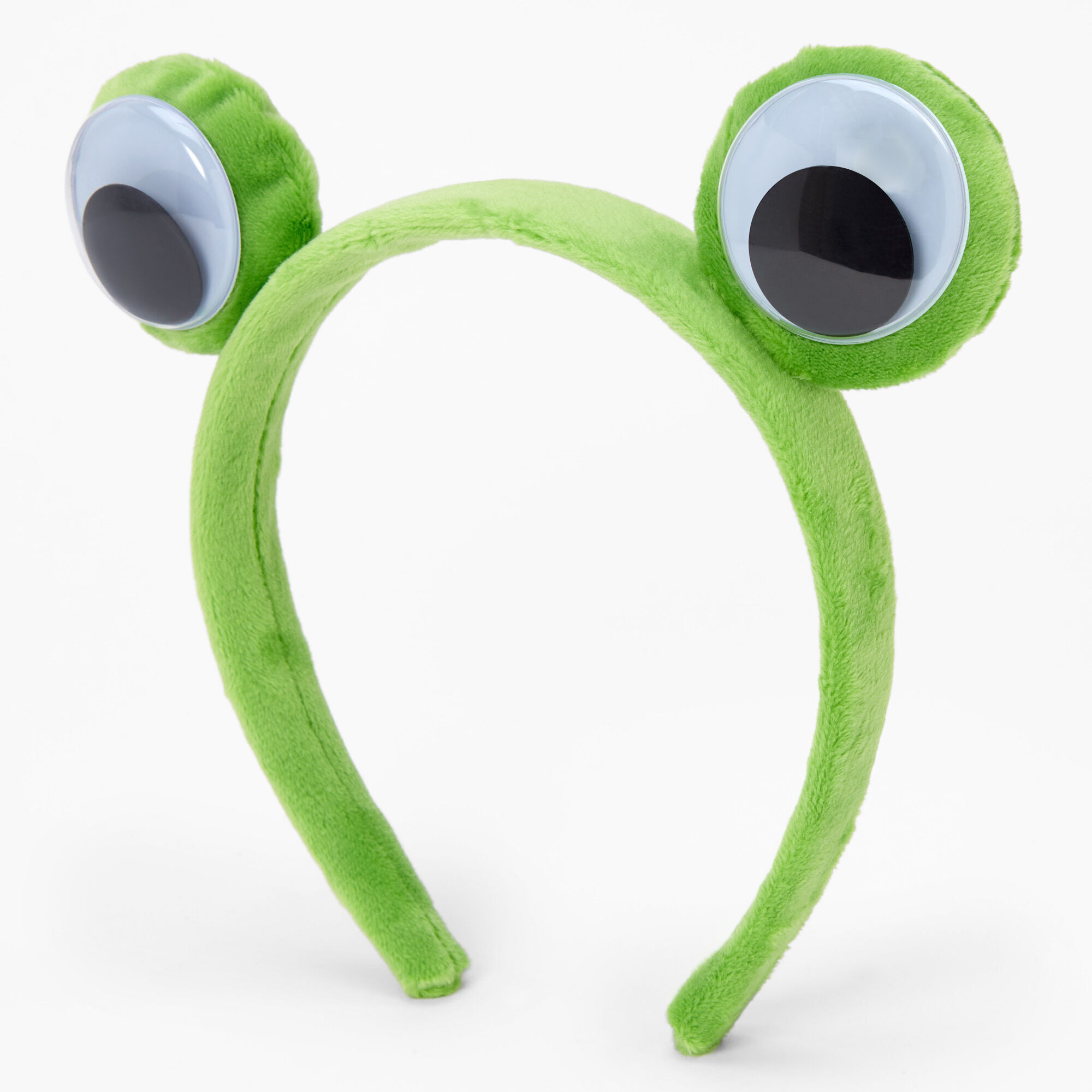 View Claires Frog Eyes Headband Green information