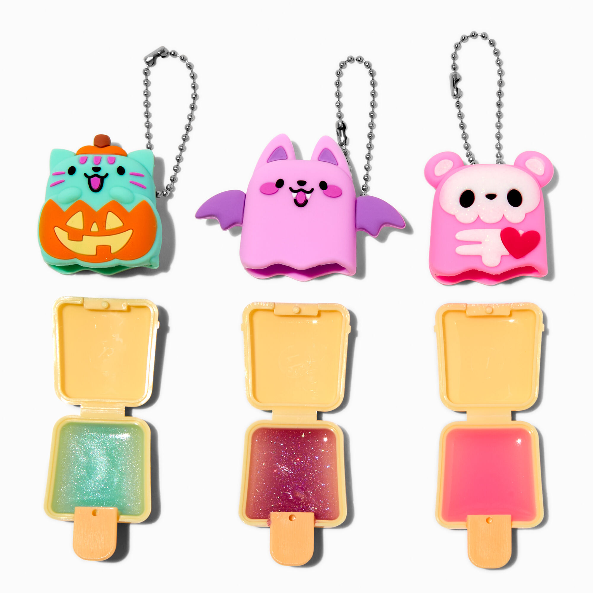 Pucker Pops® Halloween Critter Lip Gloss Set - 3 Pack,