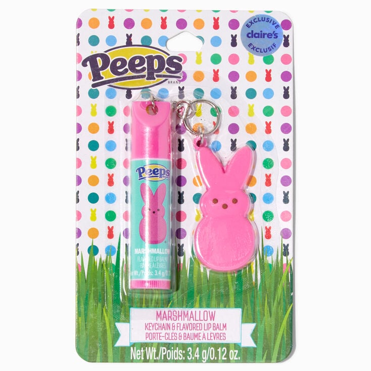 Peeps&reg; Claire&#39;s Exclusive Keychain &amp; Lip Balm Set,