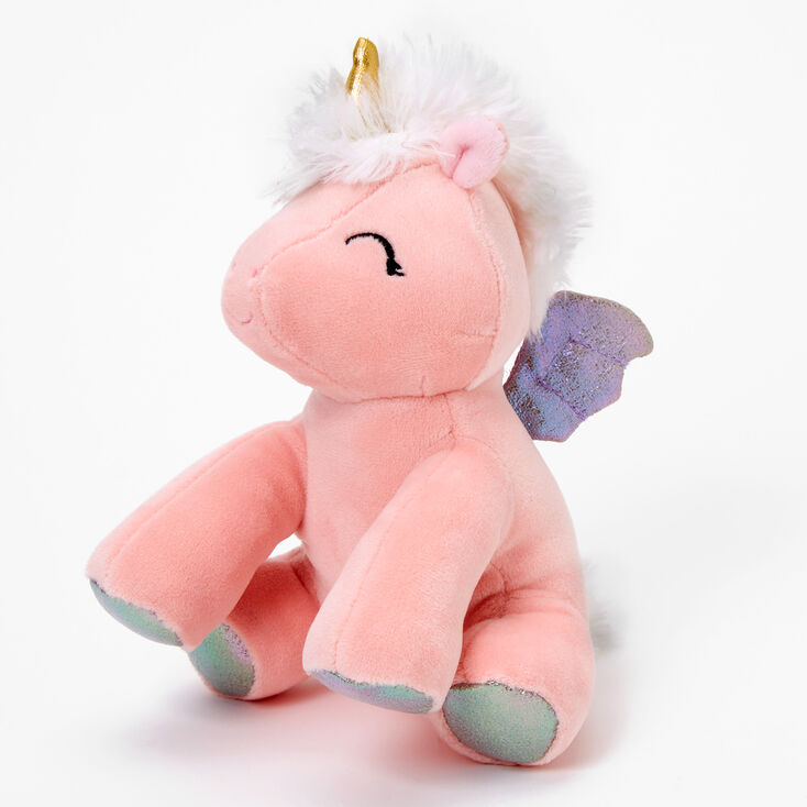 Claire&#39;s Club Small Fancy Flyer Unicorn Plush Toy,