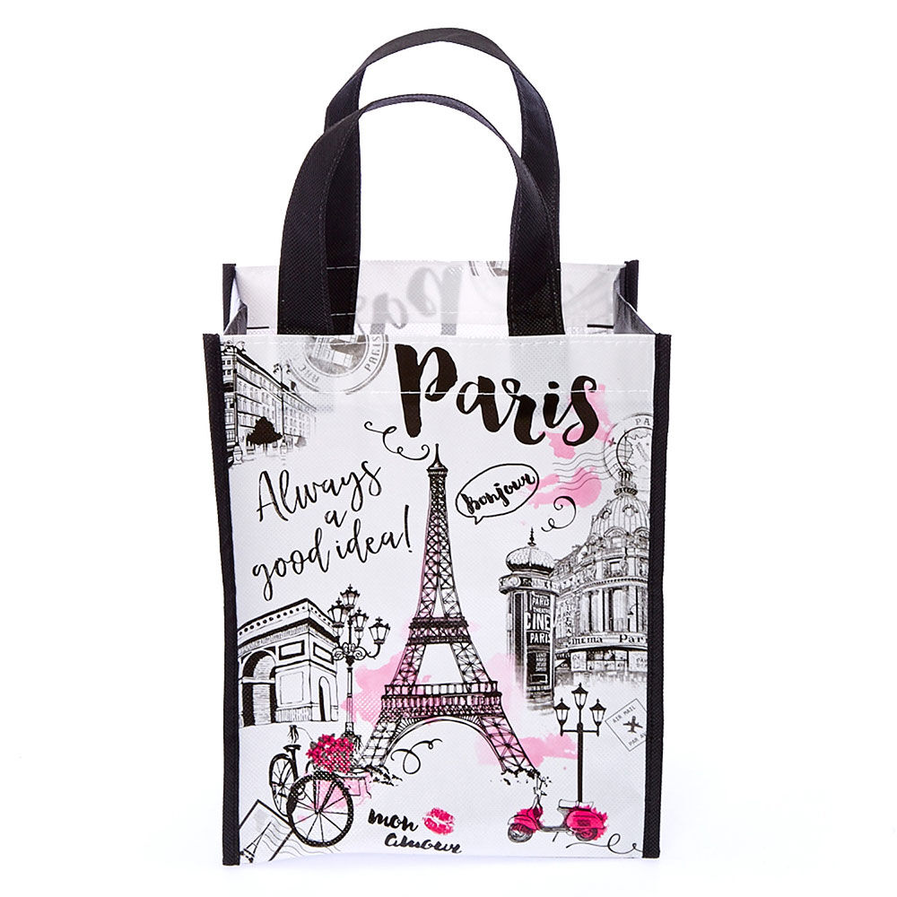 Paris Reusable Tote Bag,