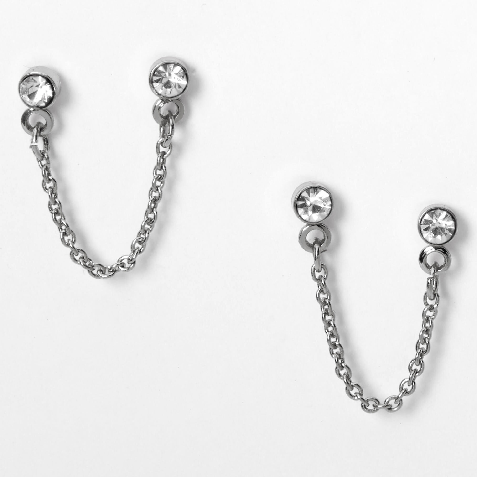 Claire's chain earrings on sale