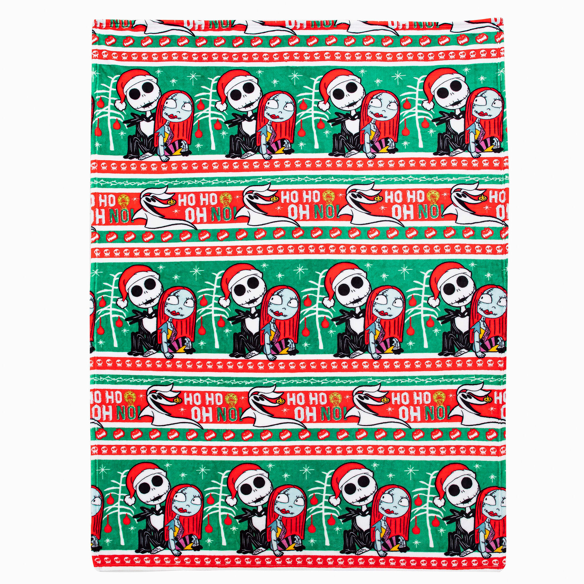 The Nightmare Before Christmas™ Ho Ho Oh No Silk Touch Throw Blanket,