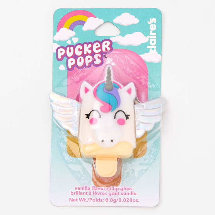 Pucker Pops Pegasus Lip Gloss - Vanilla,