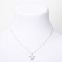 Silver Origami Turtle Pendant Necklace,