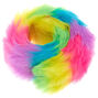 Rainbow Furry Slap Bracelet,