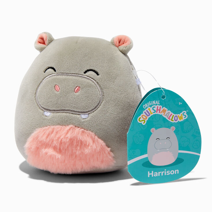 Squishmallows&trade; Online Exclusive 5&#39;&#39; Harrison Hippo Soft Toy,