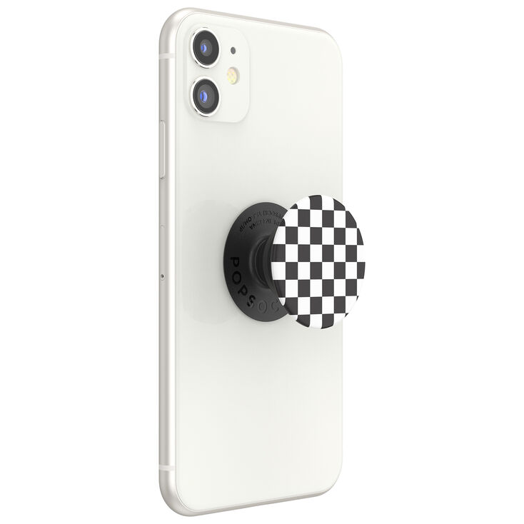 PopSockets Swappable PopGrip - Checkered,