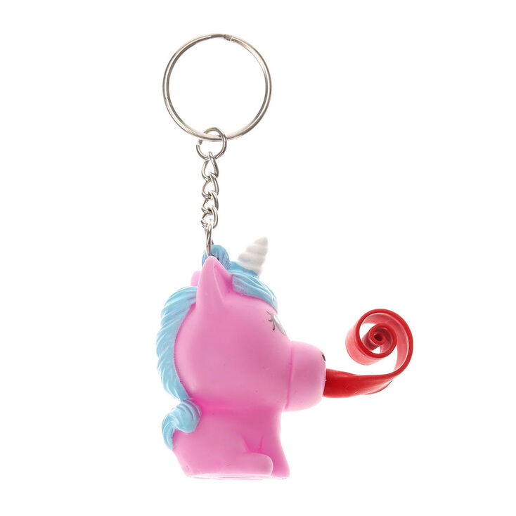 Unicorn Popping Tongue Keychain,