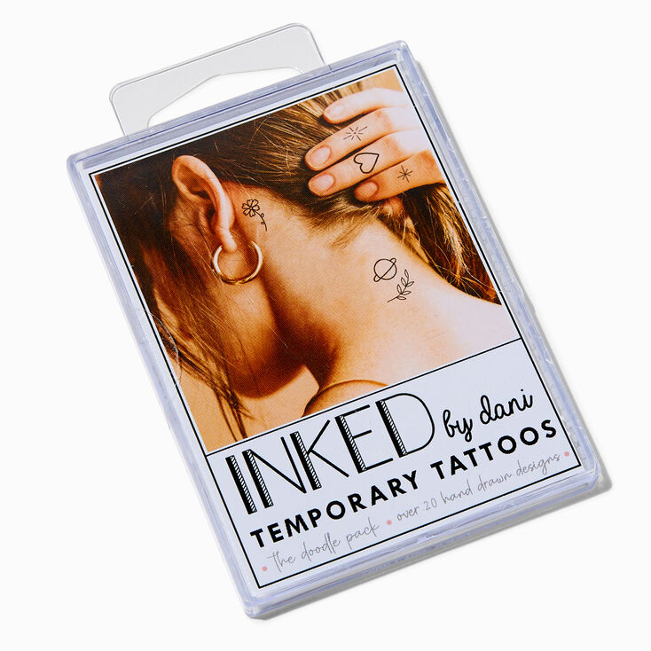 INKED by Dani Doodle Temporary Tattoos,